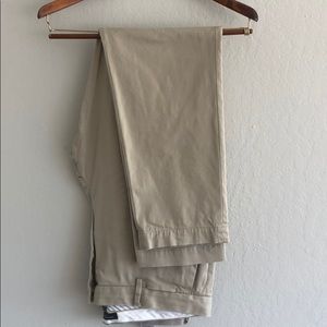 Khaki men’s chinos